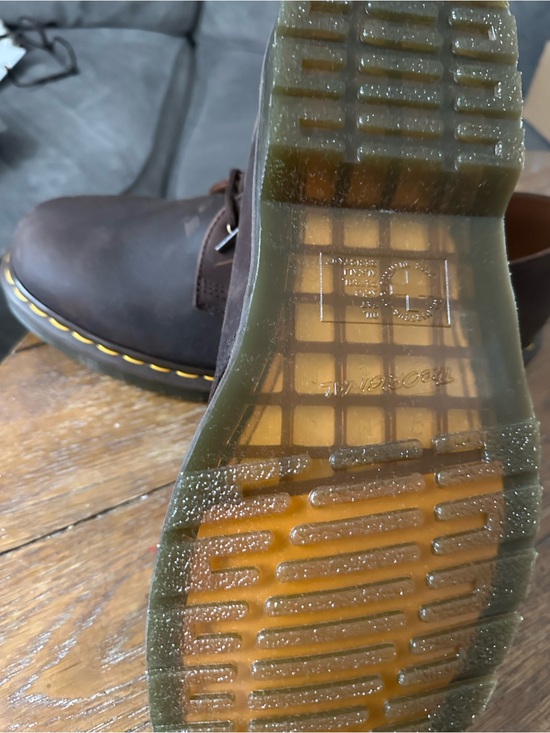 Dr. Martens Brown Leather Crazy Horse Shoes Men’s Size 14